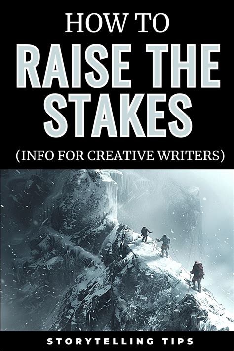 How to Write Stakes in Storytelling .